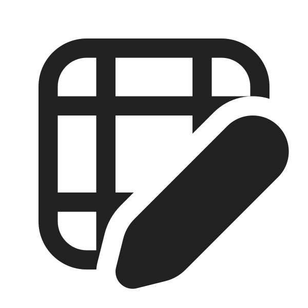Ic Fluent Table Edit 16 Regular