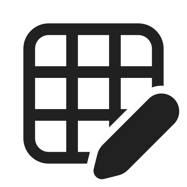 Ic Fluent Table Edit 24 Regular