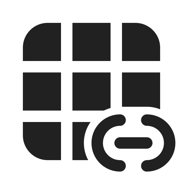 Ic Fluent Table Link 24 Filled