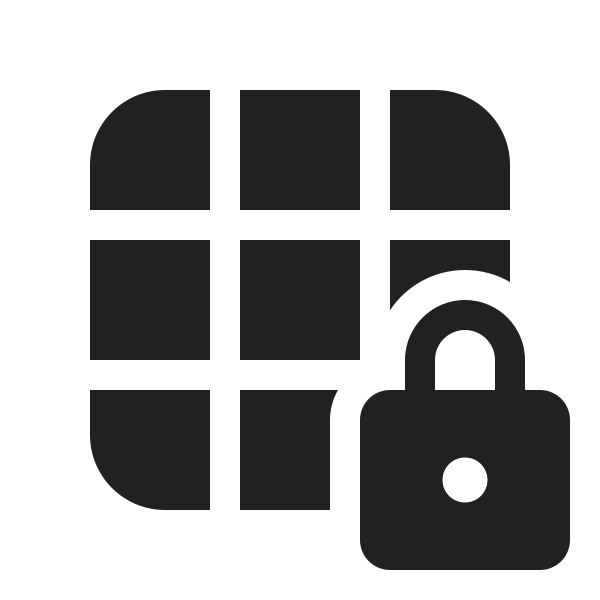 Ic Fluent Table Lock 20 Filled