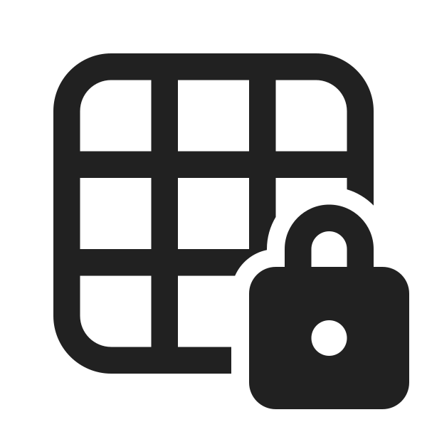 Ic Fluent Table Lock 24 Regular