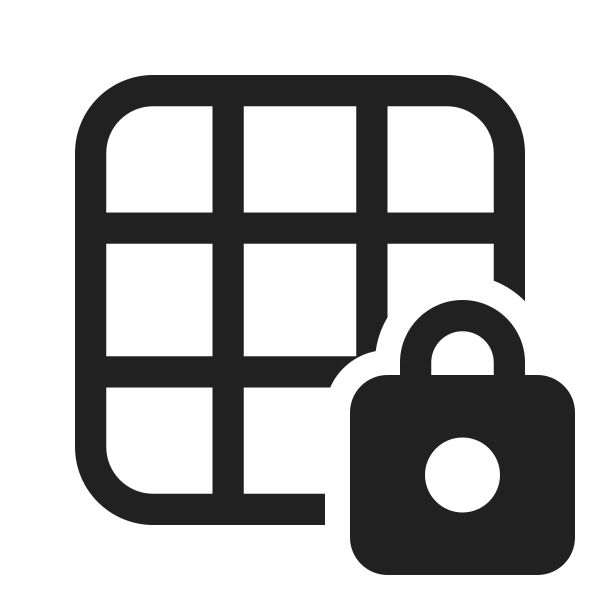 Ic Fluent Table Lock 48 Regular
