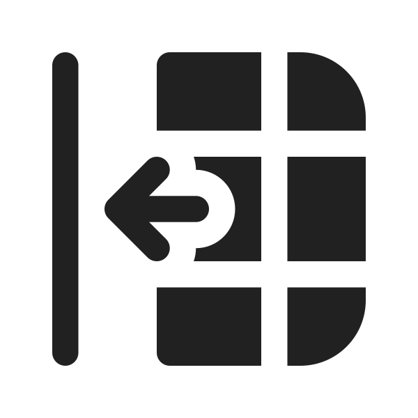 Ic Fluent Table Move Left 16 Filled