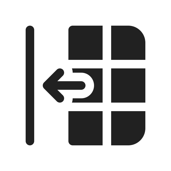 Ic Fluent Table Move Left 20 Filled