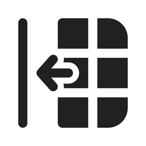 Ic Fluent Table Move Left 24 Filled