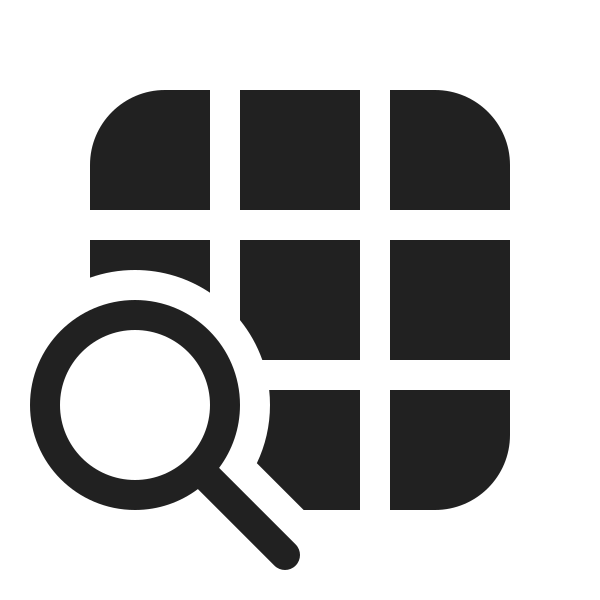 Ic Fluent Table Search 20 Filled