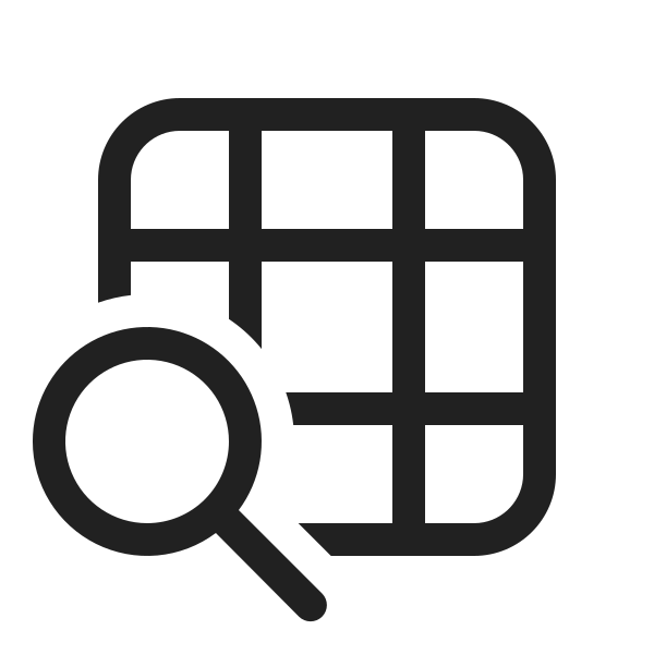 Ic Fluent Table Search 20 Regular