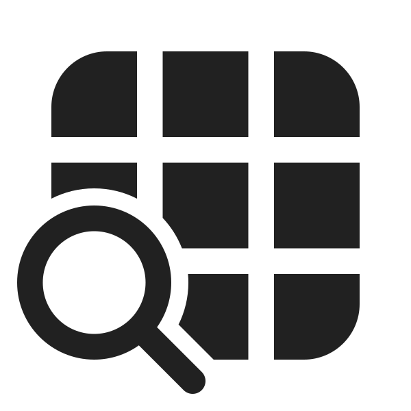 Ic Fluent Table Search 24 Filled