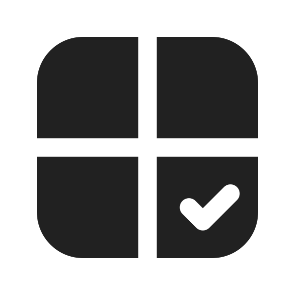 Ic Fluent Table Simple Checkmark 16 Filled