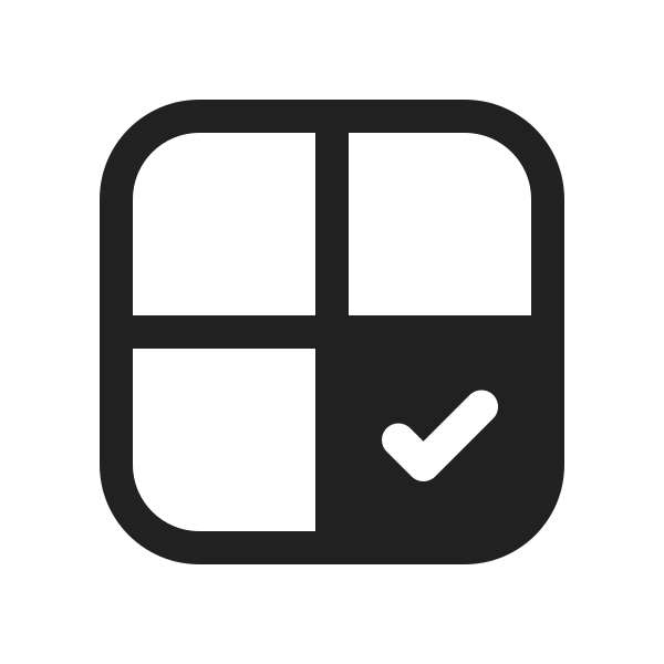 Ic Fluent Table Simple Checkmark 20 Regular