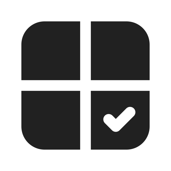 Ic Fluent Table Simple Checkmark 24 Filled