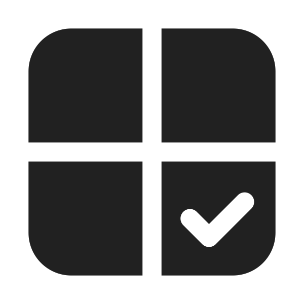 Ic Fluent Table Simple Checkmark 32 Filled