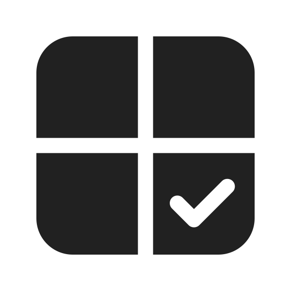 Ic Fluent Table Simple Checkmark 48 Filled