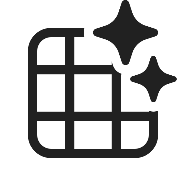 Ic Fluent Table Sparkle 20 Regular