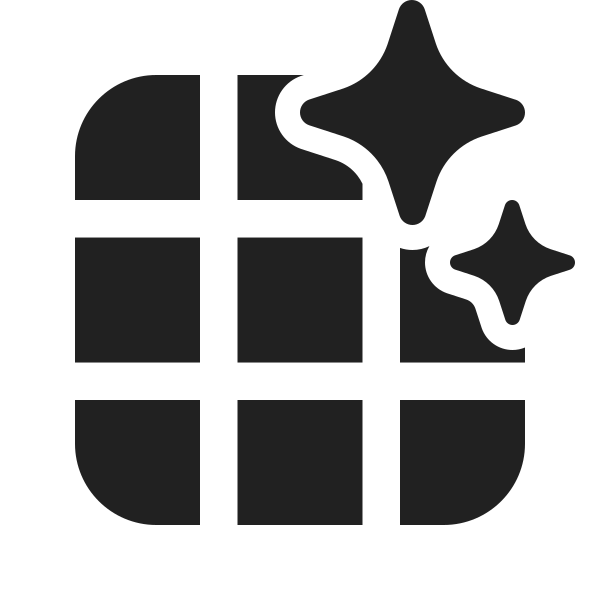 Ic Fluent Table Sparkle 24 Filled