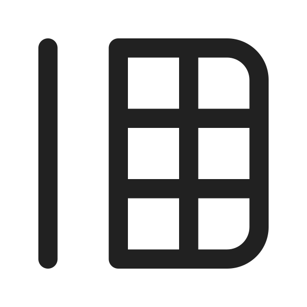 Ic Fluent Table Stack Left 24 Regular