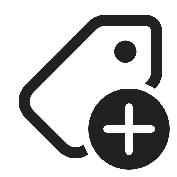 Ic Fluent Tag Add 24 Regular
