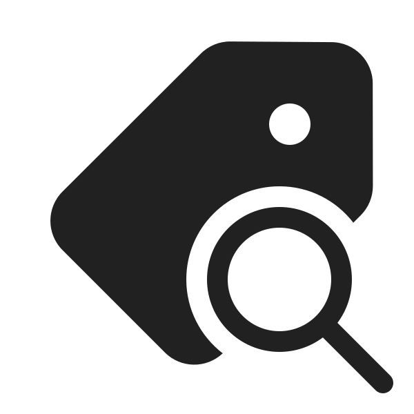 Ic Fluent Tag Search 20 Filled