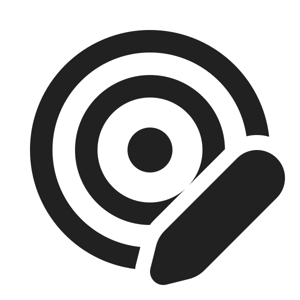 Ic Fluent Target Edit 20 Filled