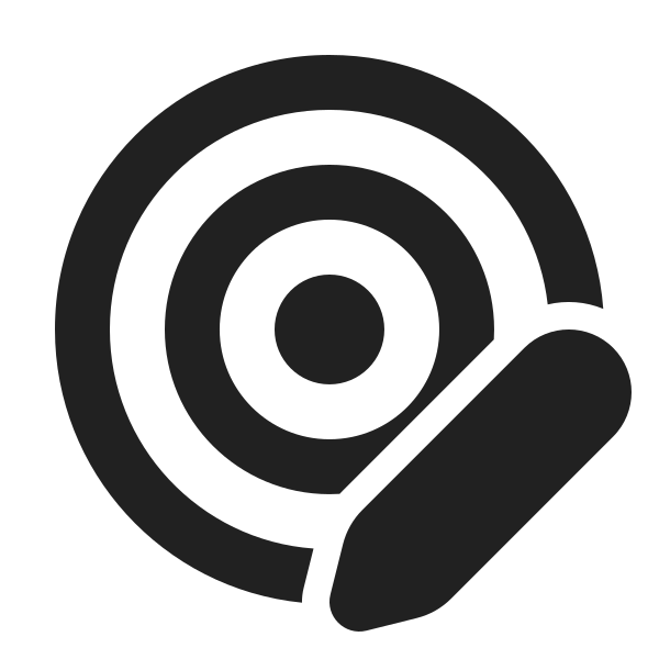 Ic Fluent Target Edit 24 Filled
