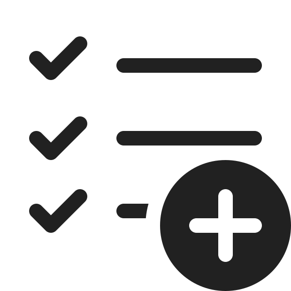 Ic Fluent Task List Add 20 Regular