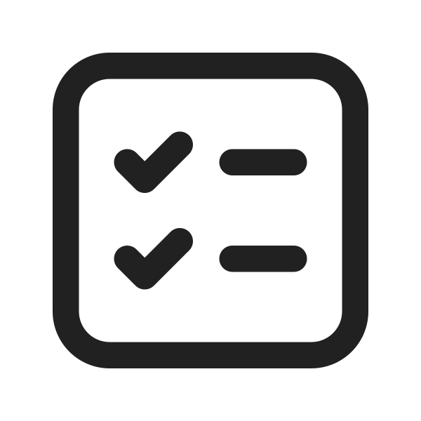 Ic Fluent Task List Square Ltr 24 Regular