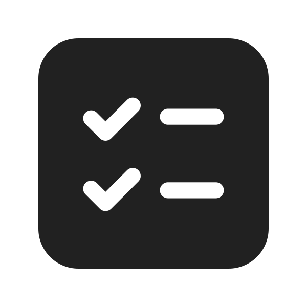 Ic Fluent Task List Square Ltr 48 Filled