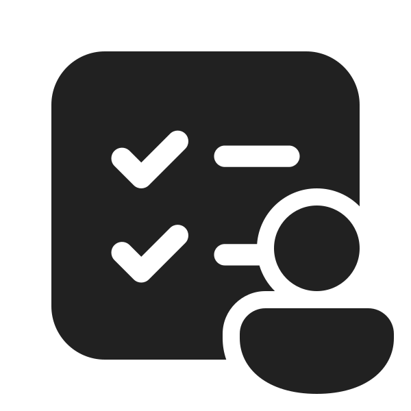 Ic Fluent Task List Square Person 48 Filled