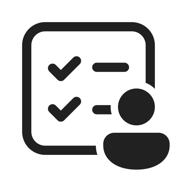 Ic Fluent Task List Square Person 48 Regular