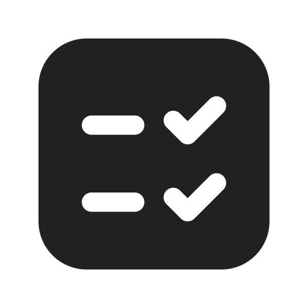 Ic Fluent Task List Square Rtl 16 Filled
