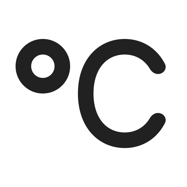 Ic Fluent Temperature Degree Celsius 24 Filled