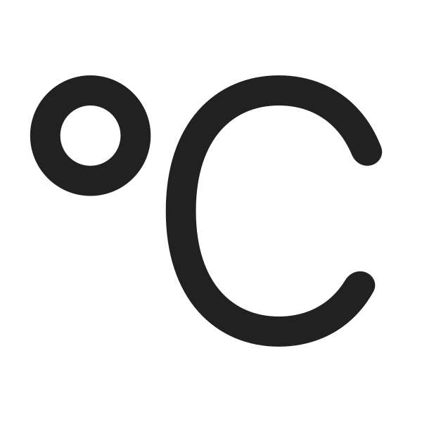 Ic Fluent Temperature Degree Celsius 28 Filled