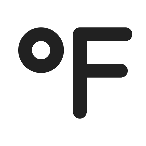 Ic Fluent Temperature Degree Fahrenheit 16 Filled