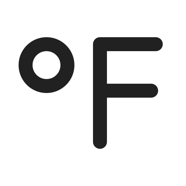 Ic Fluent Temperature Degree Fahrenheit 20 Filled