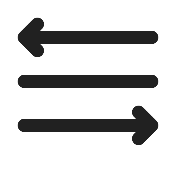Ic Fluent Text Align Distributed 20 Filled