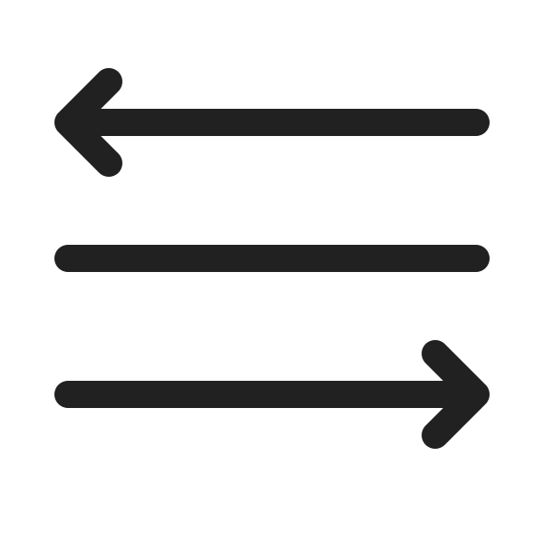 Ic Fluent Text Align Distributed 20 Regular