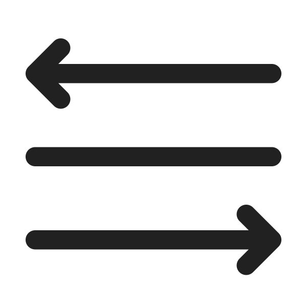 Ic Fluent Text Align Distributed 24 Regular