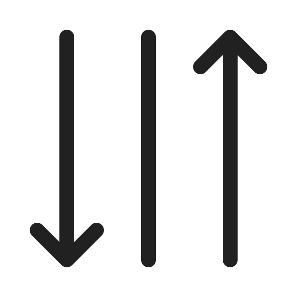 Ic Fluent Text Align Distributed Vertical 20 Regular