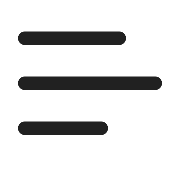 Ic Fluent Text Align Left 20 Filled