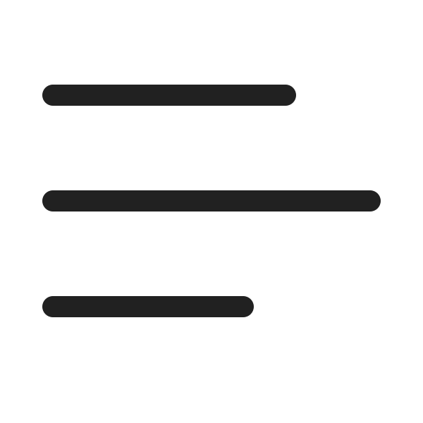 Ic Fluent Text Align Left 20 Regular