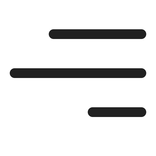 Ic Fluent Text Align Right 16 Regular