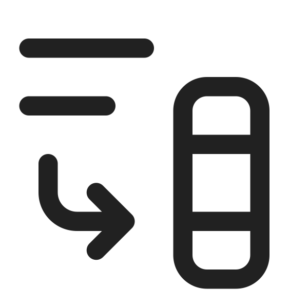 Ic Fluent Text Arrow Down Right Column 16 Regular