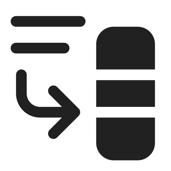Ic Fluent Text Arrow Down Right Column 32 Filled