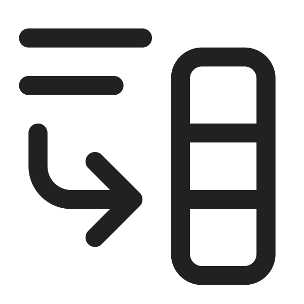 Ic Fluent Text Arrow Down Right Column 32 Regular