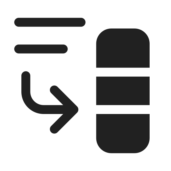 Ic Fluent Text Arrow Down Right Column 48 Filled