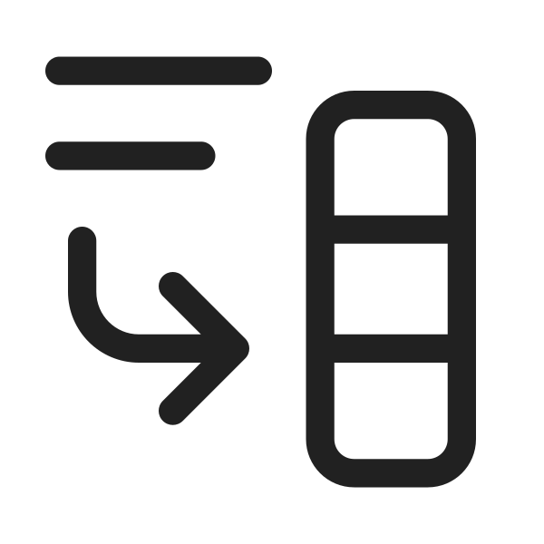 Ic Fluent Text Arrow Down Right Column 48 Regular