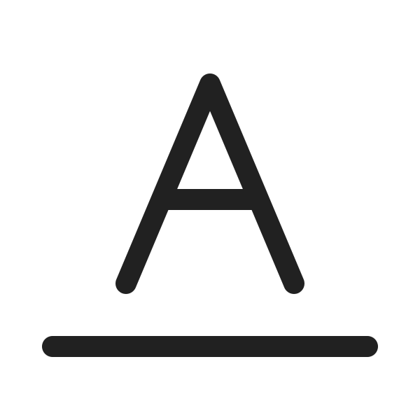 Ic Fluent Text Baseline 20 Regular