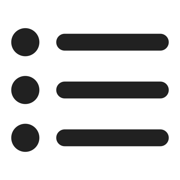 Ic Fluent Text Bullet List 16 Filled