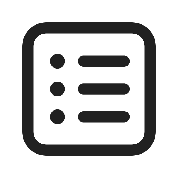 Ic Fluent Text Bullet List Square 24 Regular