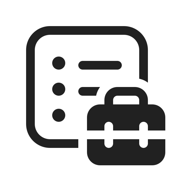 Ic Fluent Text Bullet List Square Toolbox 20 Regular